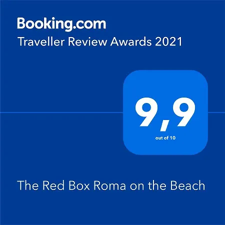 Holiday home The Red Box On The Beach Rome